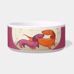 Dachshund Couple-Org/Pur