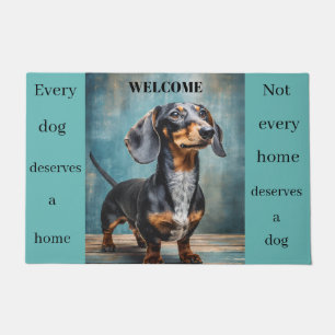Dachshund Customized Doormat