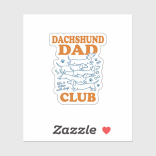 Dachshund Dad Club Vintage Dog Shirt Design_1