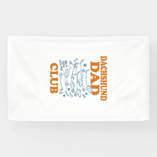 Dachshund Dad Club Vintage Dog Shirt Design_1 Banner