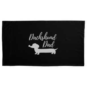 Dachshund Dad Cute Dog Pillowcase