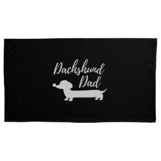 Dachshund Dad Cute Dog Pillowcase