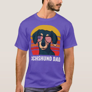 Dachshund Dad Funny Weiner Dog T-Shirt