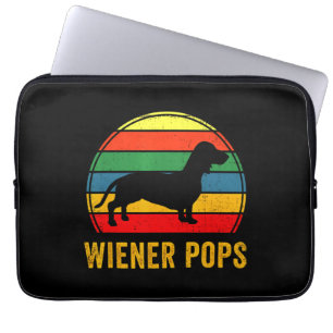 Dachshund Dad Pet Owner Laptop Sleeve