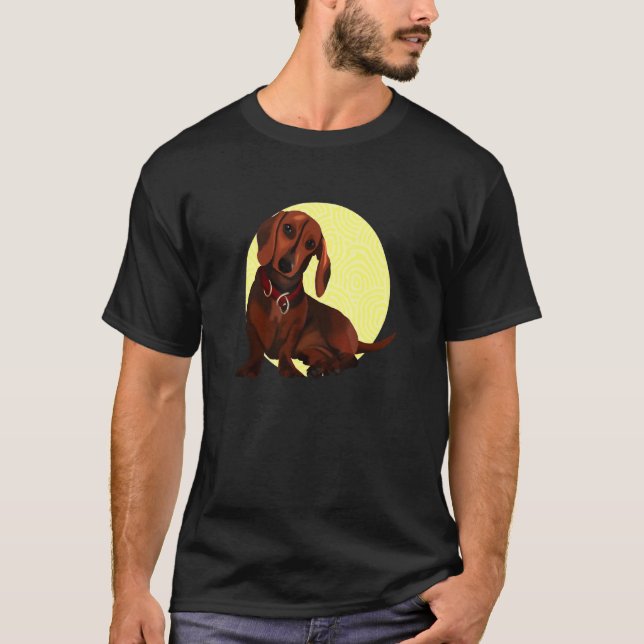 Dachshund Dauchund T-Shirt (Front)