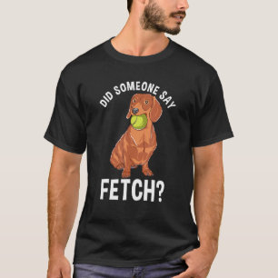 Dachshund Design Dog Weiner Puppy T-Shirt
