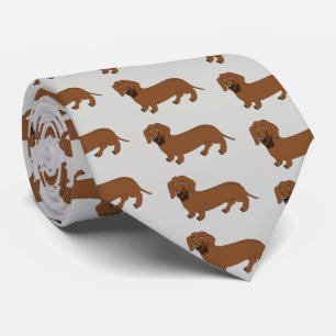 Dachshund Design Tie