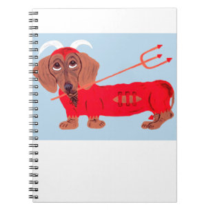 Dachshund Devil Notebook