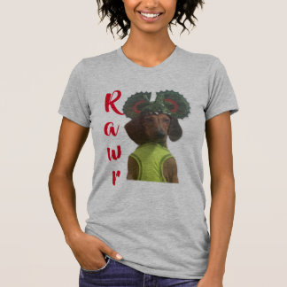 Dachshund Dinosaur T-Shirt