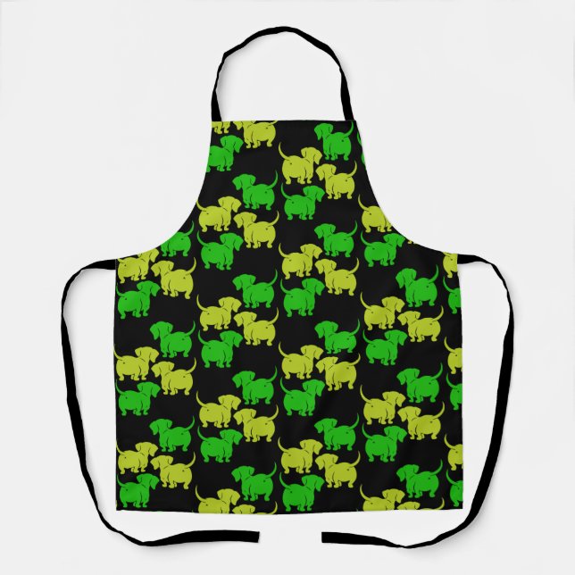 Dachshund Dog  Apron (Front)
