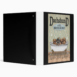 Dachshund Dog Bath Soap Binder