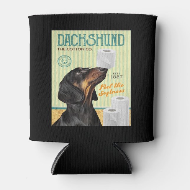Dachshund Dog Can Cooler (Front)