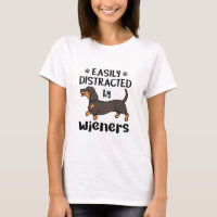 Dachshund Dog Easily Distracted by Wieners
