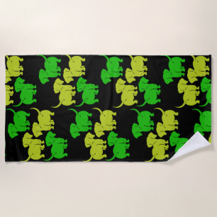 Dachshund Dog Gifts Beach Towel