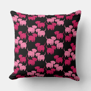 Dachshund Dog Gifts Throw Pillow