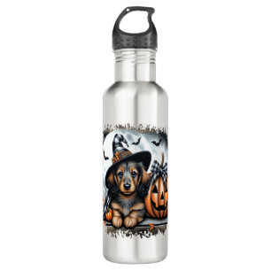 Dachshund Dog Halloween 710 Ml Water Bottle