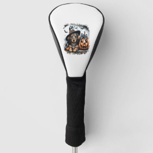 Dachshund Dog Halloween Golf Head Cover
