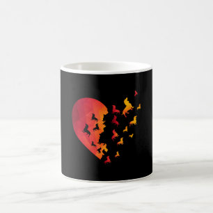 Dachshund Dog Heart Gifts For Dachshund Lovers Coffee Mug