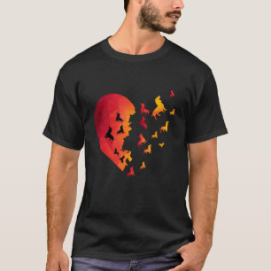 Dachshund Dog Heart Gifts For Dachshund Lovers T-Shirt