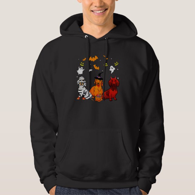 Dachshund Dog Hoodie (Front)