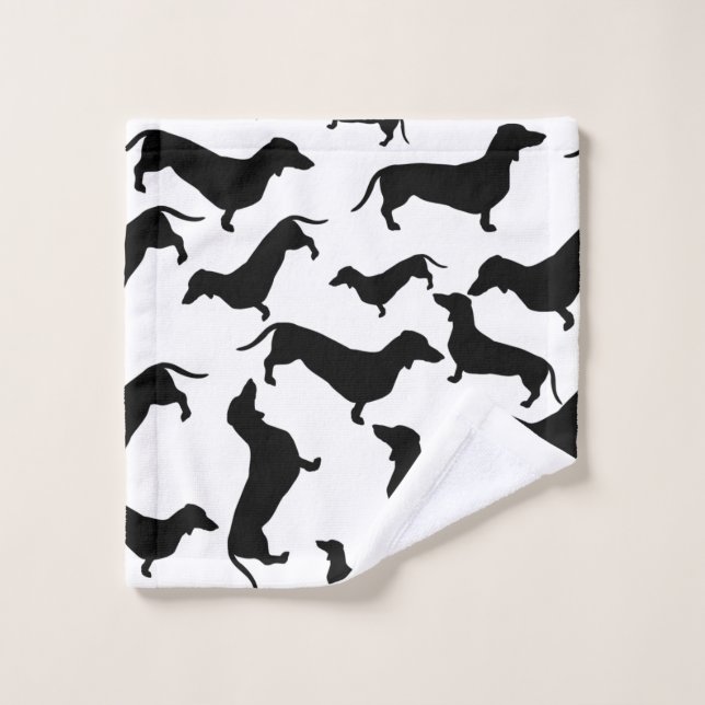 Dachshund Dog Lover, Dog Mom, Dog Dad, Kids, Dogs Wash Cloth (Wash Cloth)