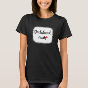 Dachshund Dog Mom Womens Dachshund T-Shirt