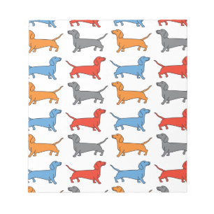 Dachshund Dog Notepad