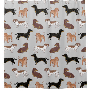 Dachshund dog pattern
