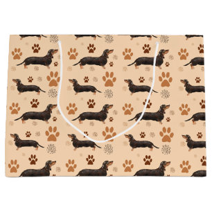Dachshund Dog Paws Gift Bag