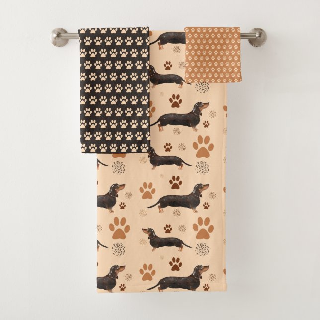 Dachshund Dog Paws Towel (Insitu)