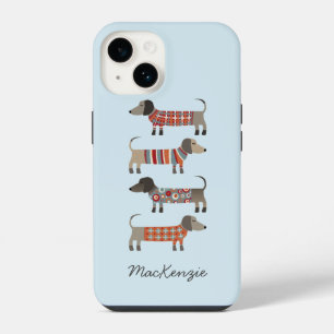 Dachshund Dog Personalized iPhone 14 Case
