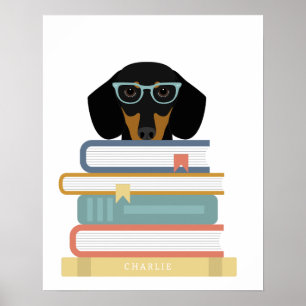 Dachshund Dog Personalized Print