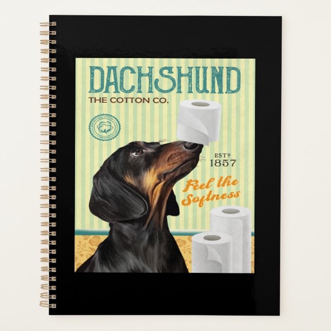 Dachshund Dog Planner (Front)