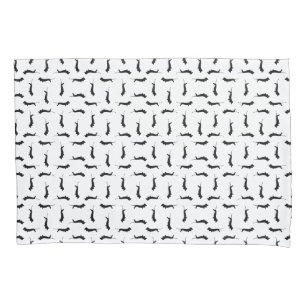 Dachshund Dog Silhouettes CUSTOM BACKGROUND COLOR Pillowcase