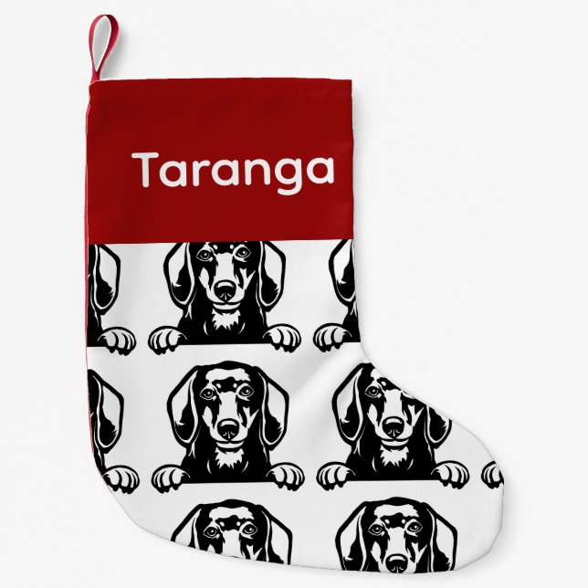 Dachshund dog socks Customized dog Socks - Put Y (Front)