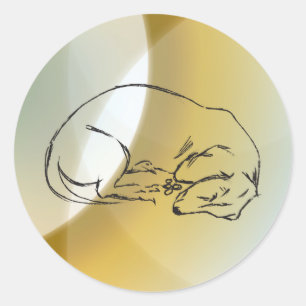 Dachshund Dog  Sticker