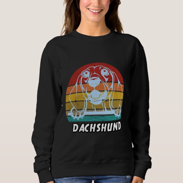 Dachshund Dog    Sweatshirt (Front)