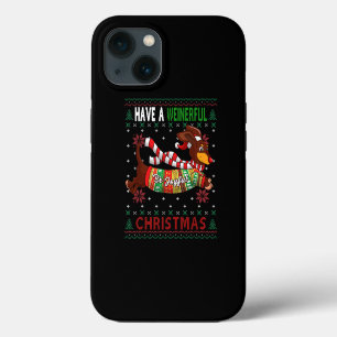 Dachshund Dog Ugly Christmas Doxie Lover Womens Gi iPhone 13 Case