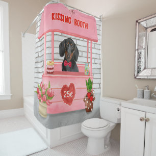 Dachshund Dog Valentine's Day Kissing Booth