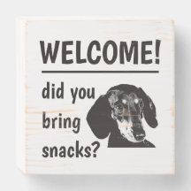 Dachshund Dog Welcome Funny