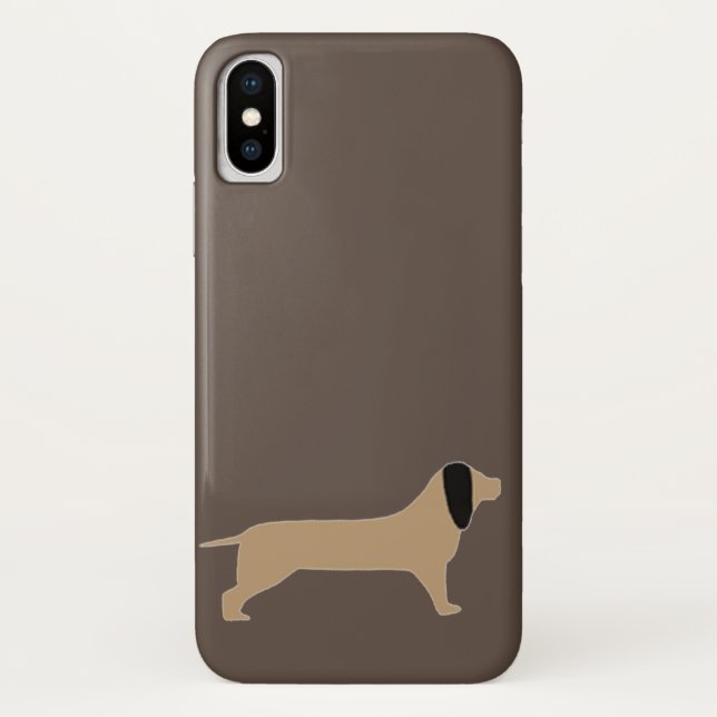 Dachshund Doggie iPhone / iPad case (Back)