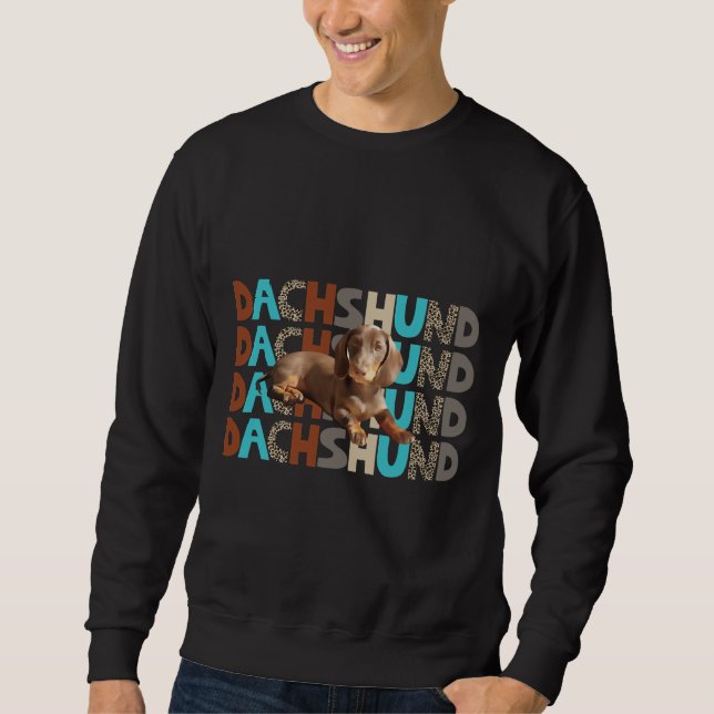 Dachshund Doggo Sweatshirt (Front)