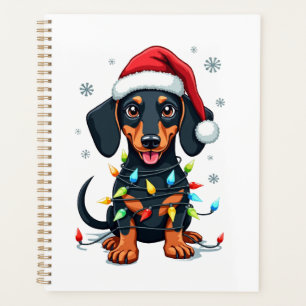 Dachshund Dogs Tree Christmas Sweater Xmas Gifts F Planner