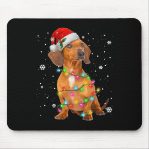 Dachshund Dogs Tree Christmas Xmas Gifts For Pet D Mouse Pad