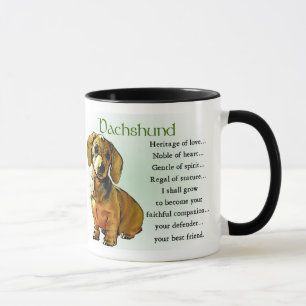 Dachshund Dons, Dachshund Beverage Mugs