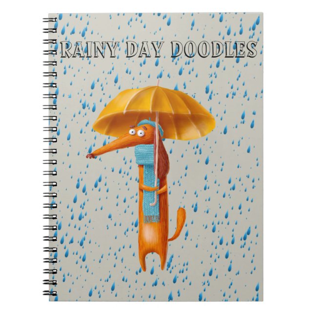 Dachshund Doodpad Wiener Dog Journal Livre (Devant)