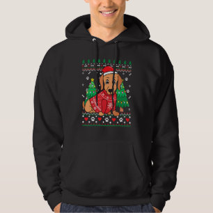 Dachshund Doxie Christmas Ornament Tree Xmas Mom D Hoodie