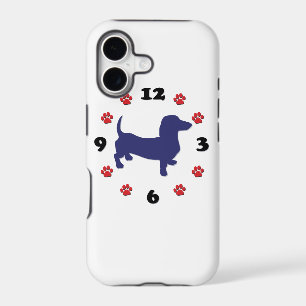 Dachshund Doxie Clock