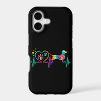 Dachshund Doxie Weenie Mom Dad Heartbeat Gift