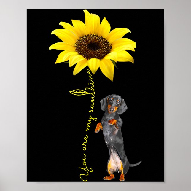 Dachshund Doxie Wiener Dotson Mom Mama Gift Poster (Front)